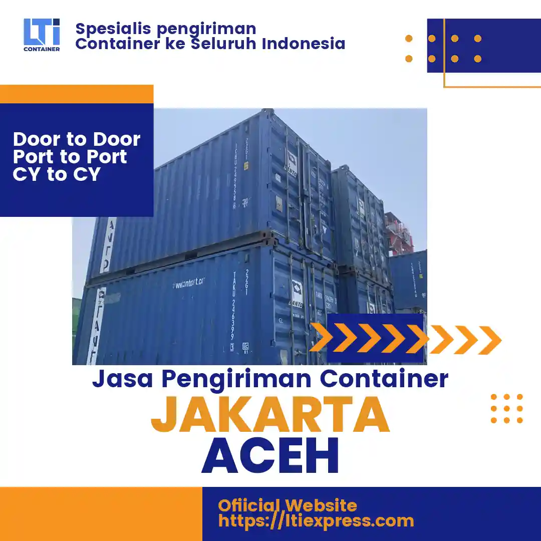 Jasa Pengiriman Container Jakarta Aceh