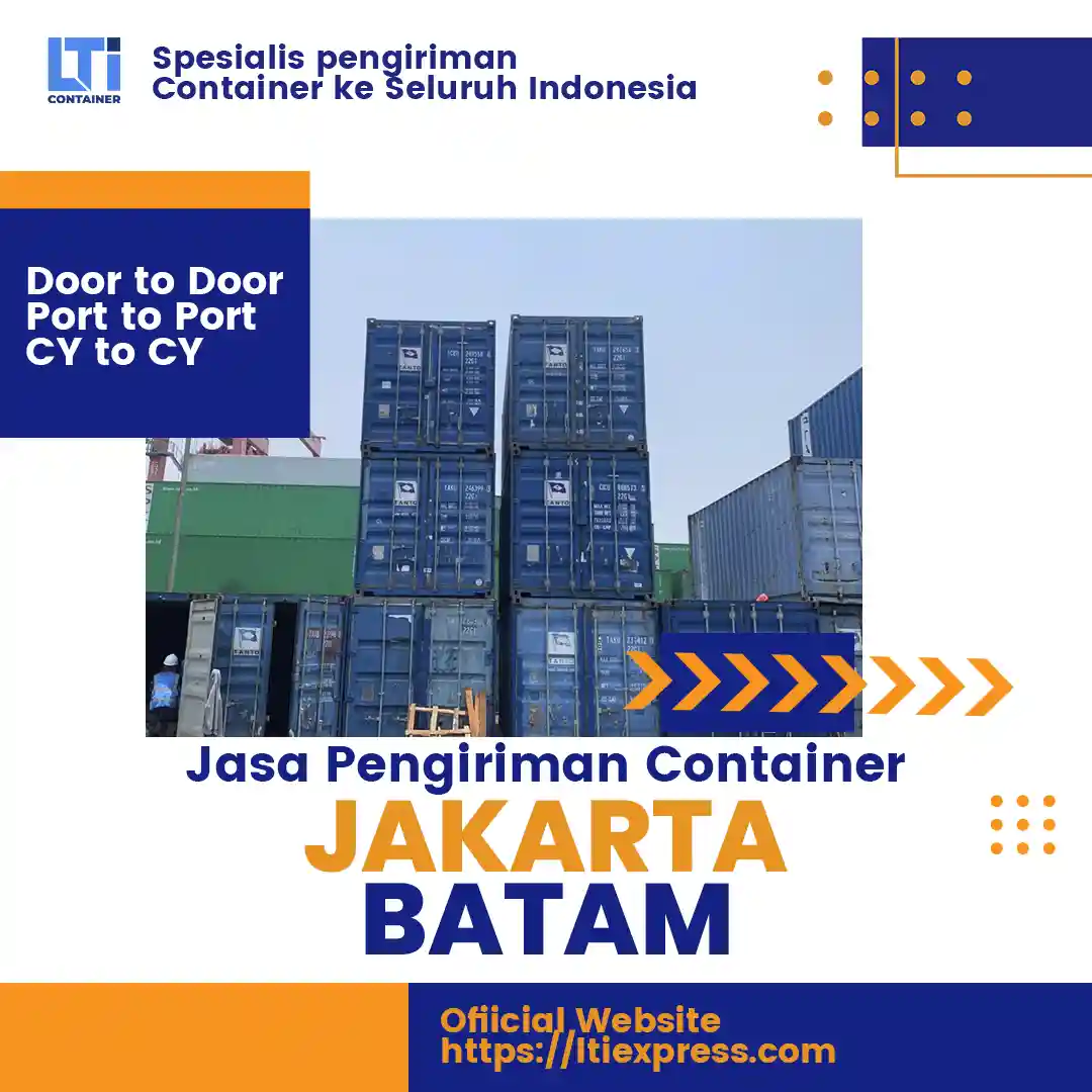 Jasa Pengiriman Container Jakarta Batam