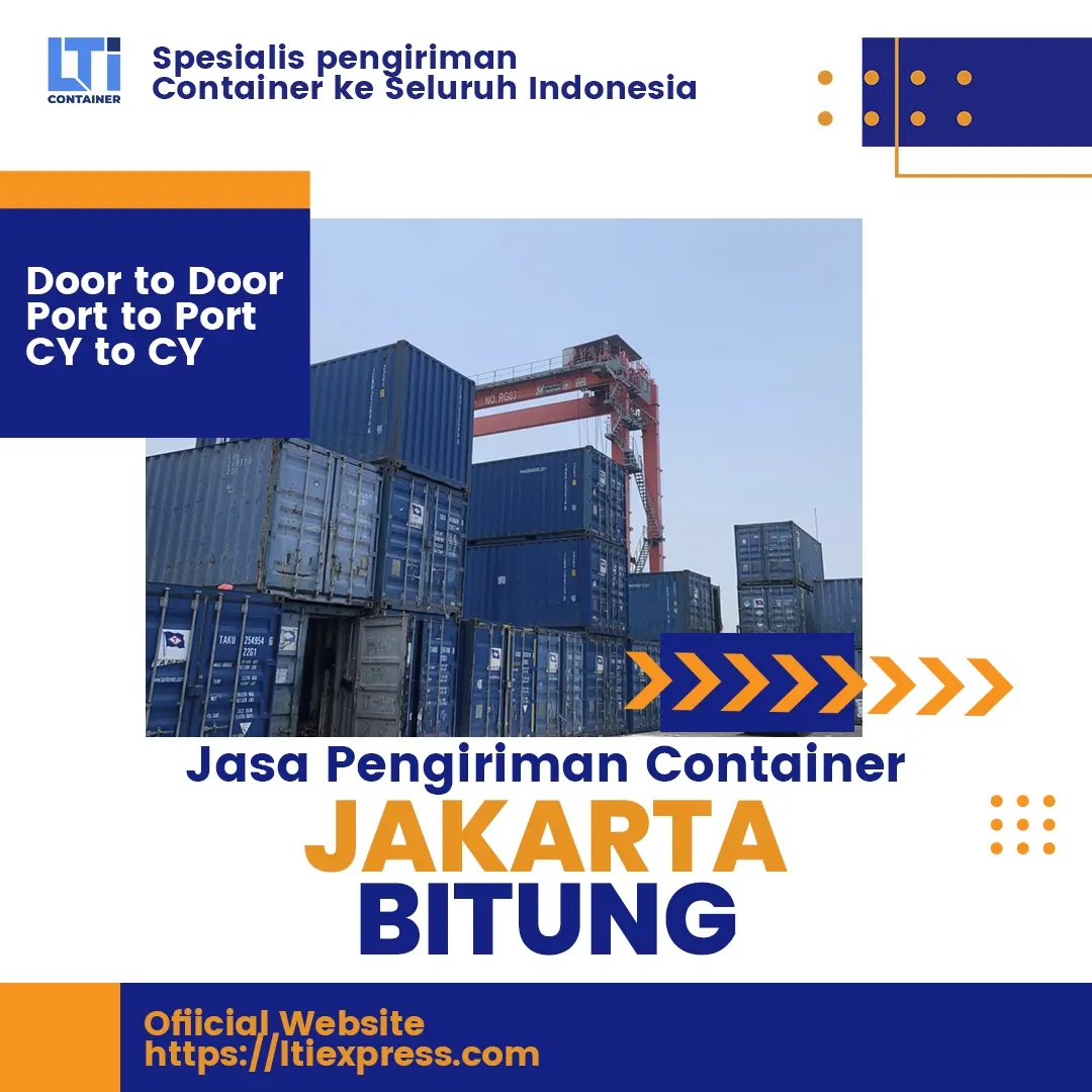 Jasa Pengiriman Container Jakarta Bitung