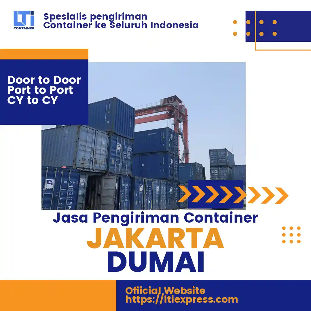 Jasa Pengiriman Container Jakarta Dumai