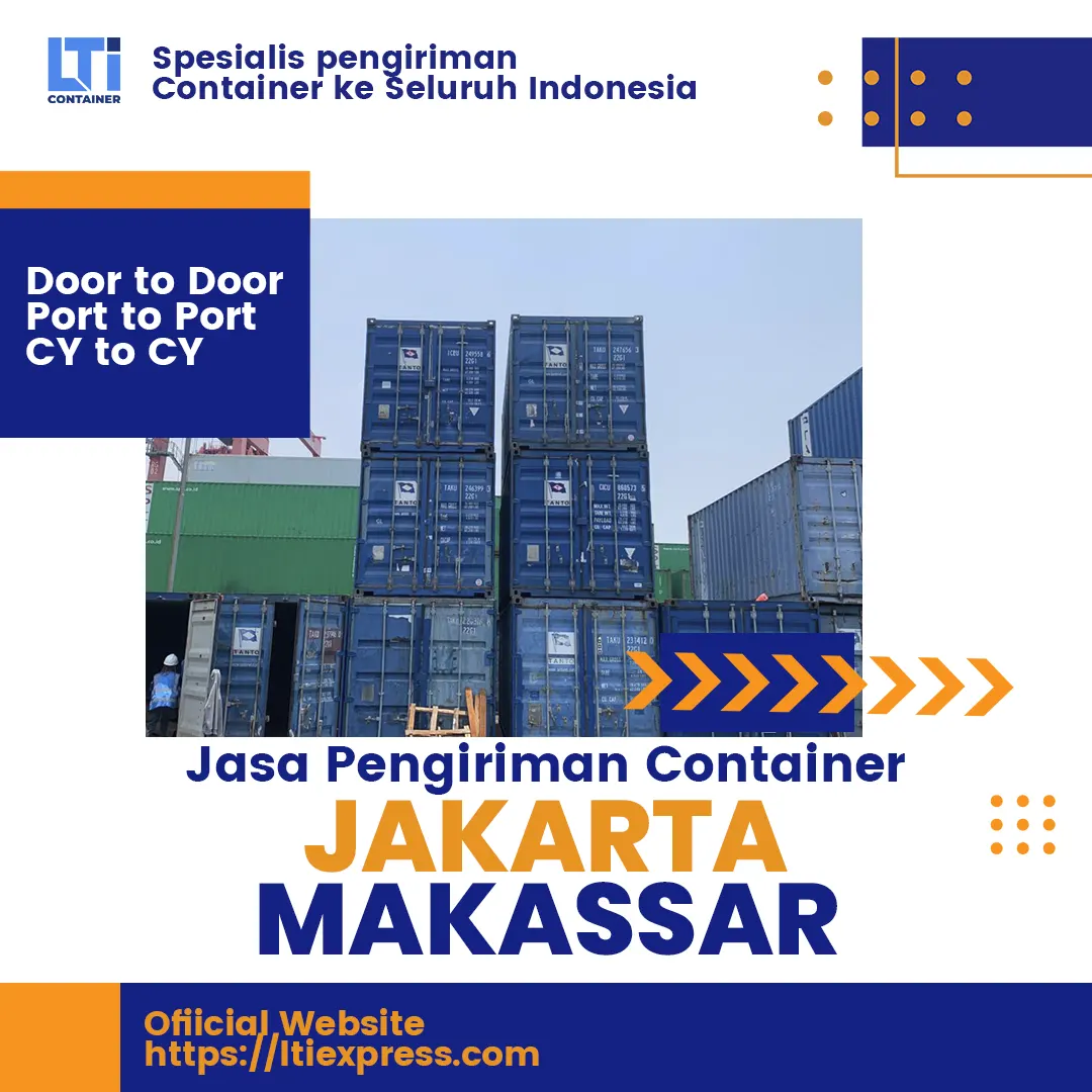 Jasa Pengiriman Container Jakarta Makassar