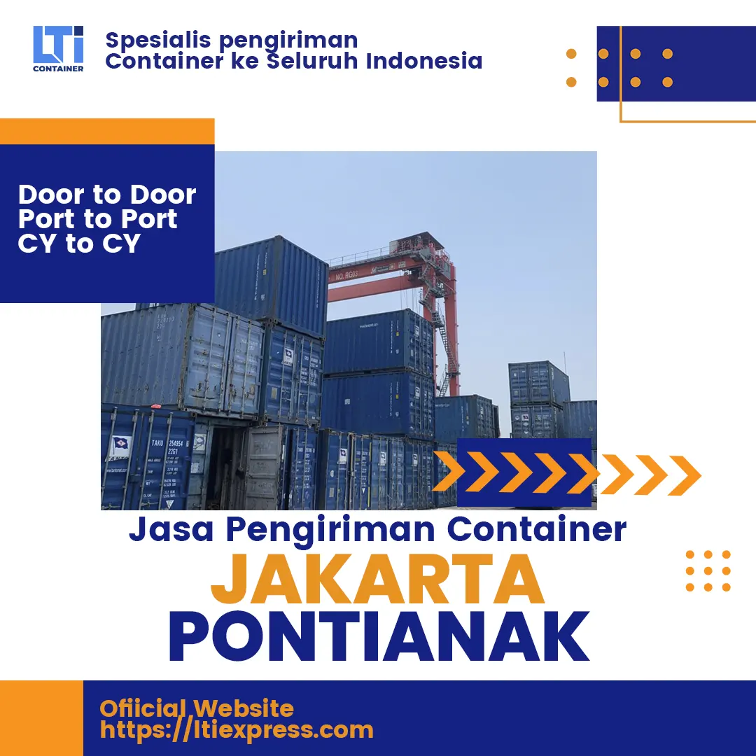 Jasa Pengiriman Container Jakarta Pontianak