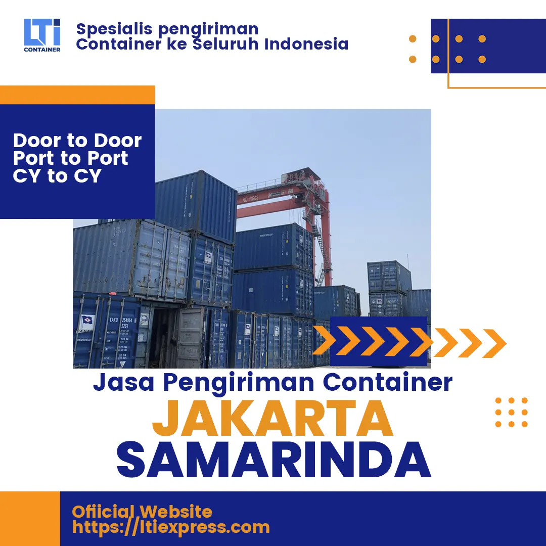 Jasa Pengiriman Container Jakarta Samarinda