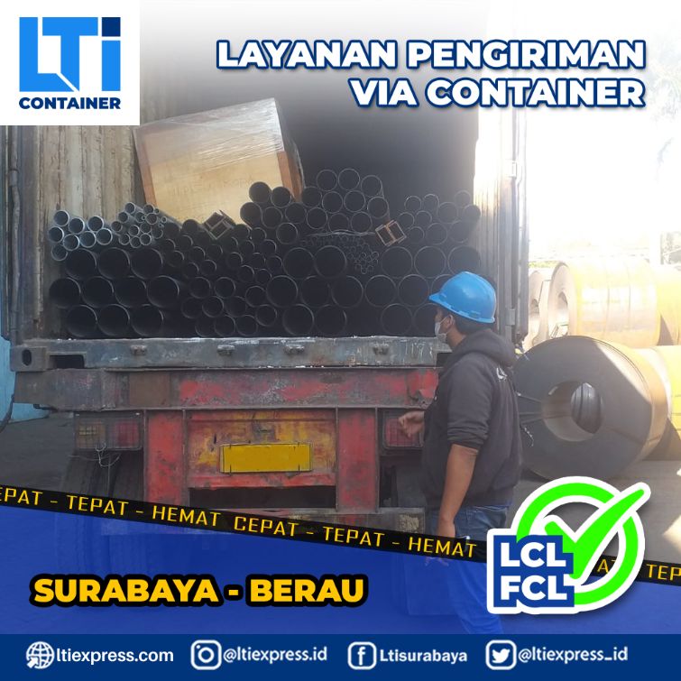 pengiriman container Surabaya Berau
