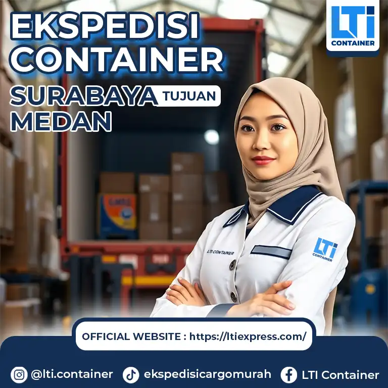 ekspedisi container surabaya medan