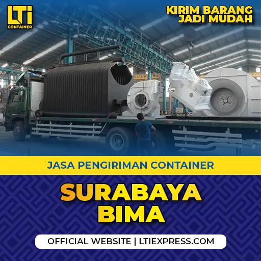 jasa pengiriman container surabaya bima