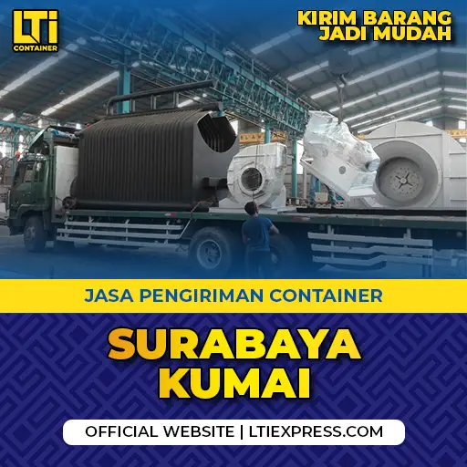 jasa pengiriman container surabaya kumai