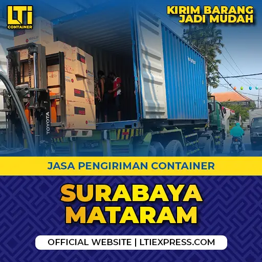jasa pengiriman container surabaya mataram