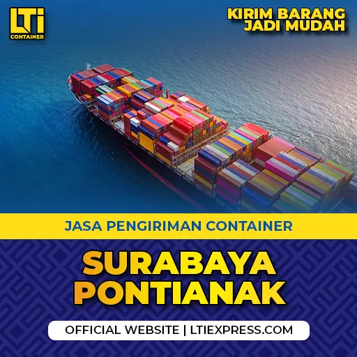 jasa pengiriman container surabaya pontianak