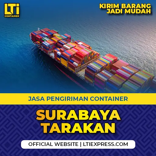 jasa pengiriman container surabaya tarakan