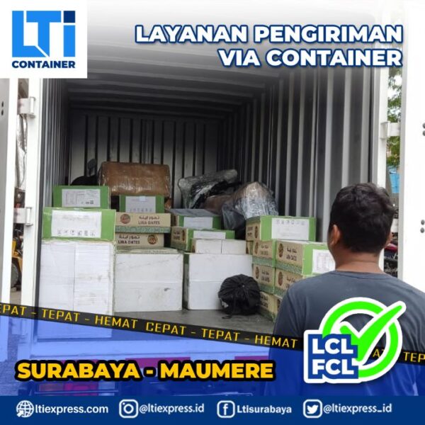 pengiriman container Surabaya Maumere