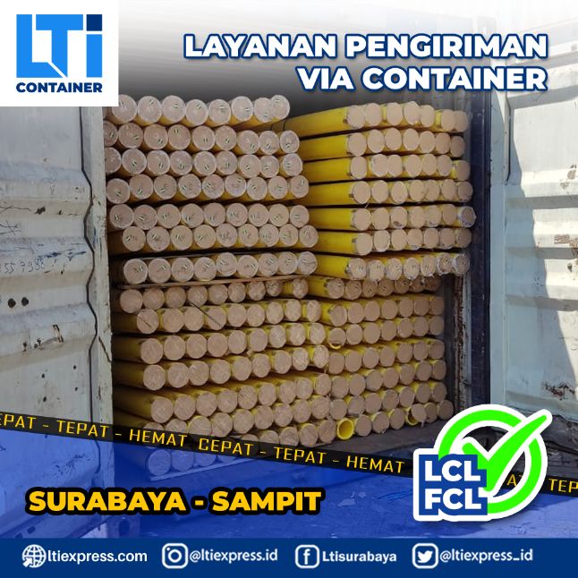 pengiriman container Surabaya Sampit