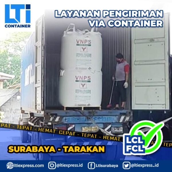 pengiriman container Surabaya Tarakan