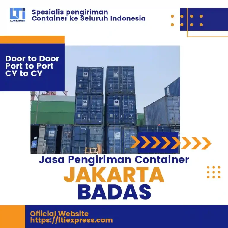 Jasa Pengiriman Container Jakarta Badas