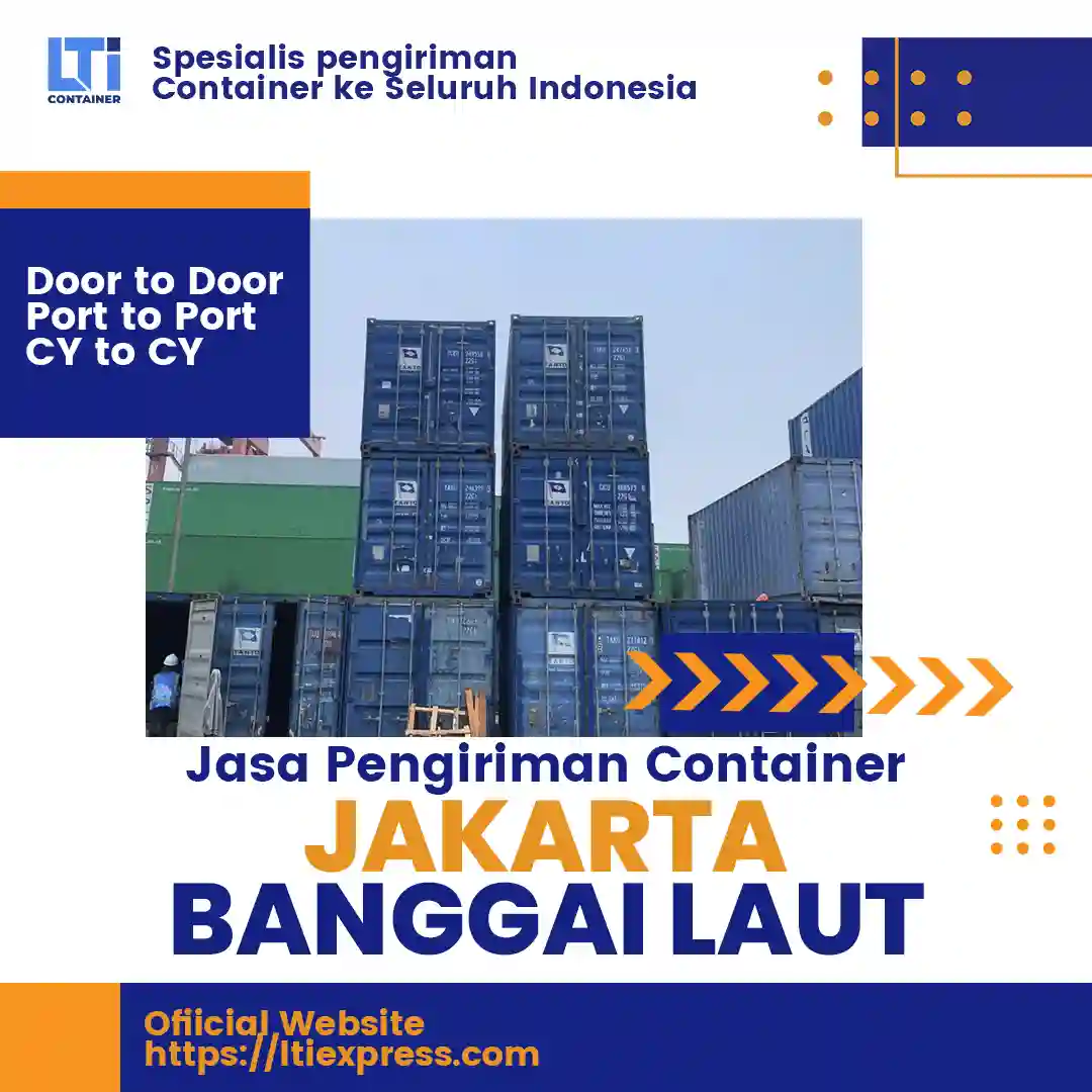Jasa Pengiriman Container Jakarta Banggai Laut