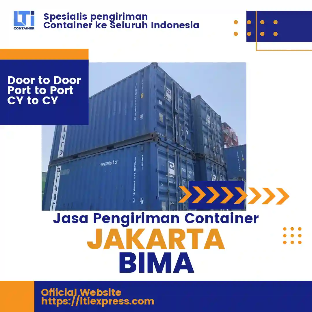 Jasa Pengiriman Container Jakarta Bima
