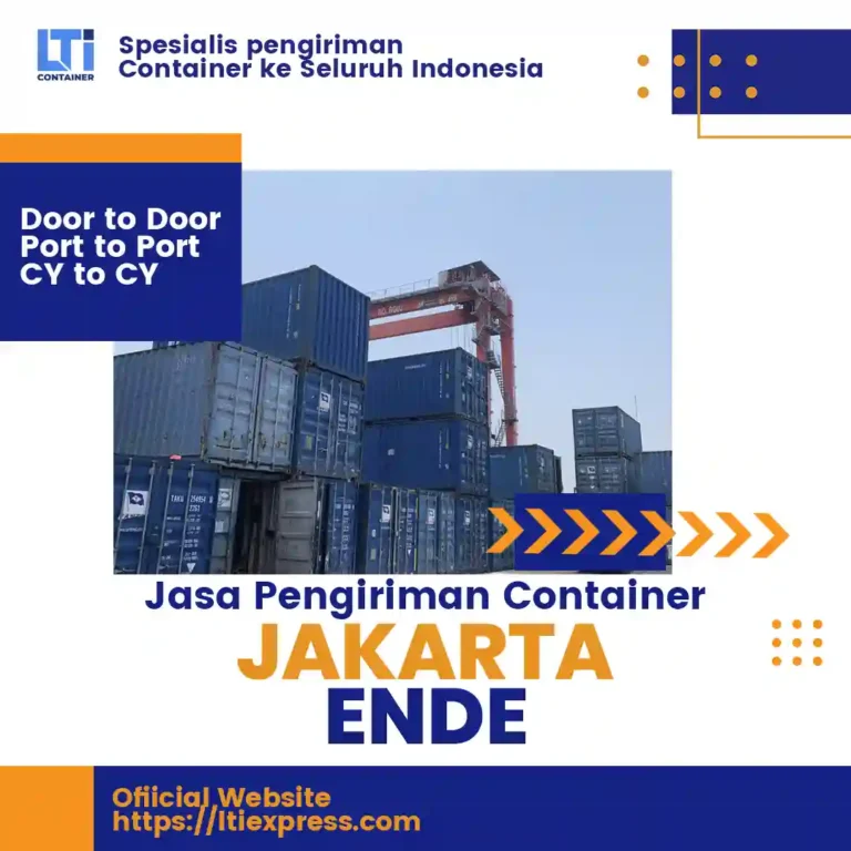 Jasa Pengiriman Container Jakarta Ende