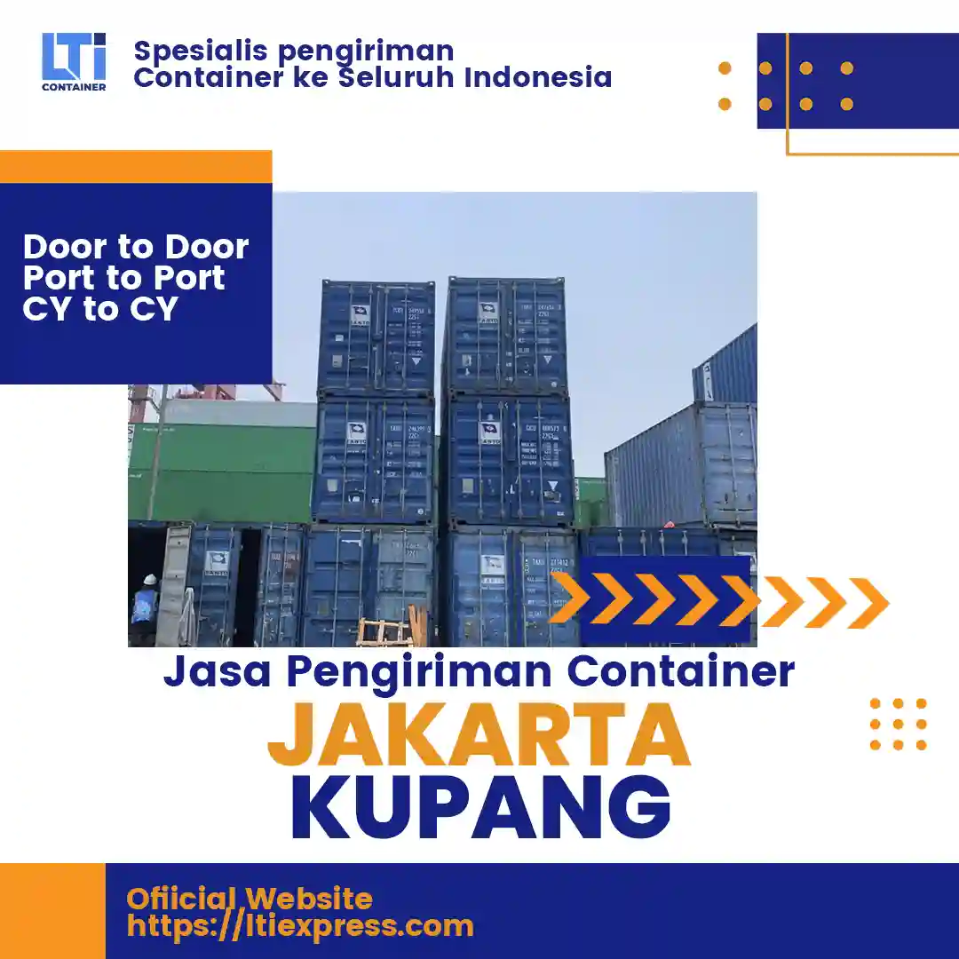 Jasa Pengiriman Container Jakarta Kupang