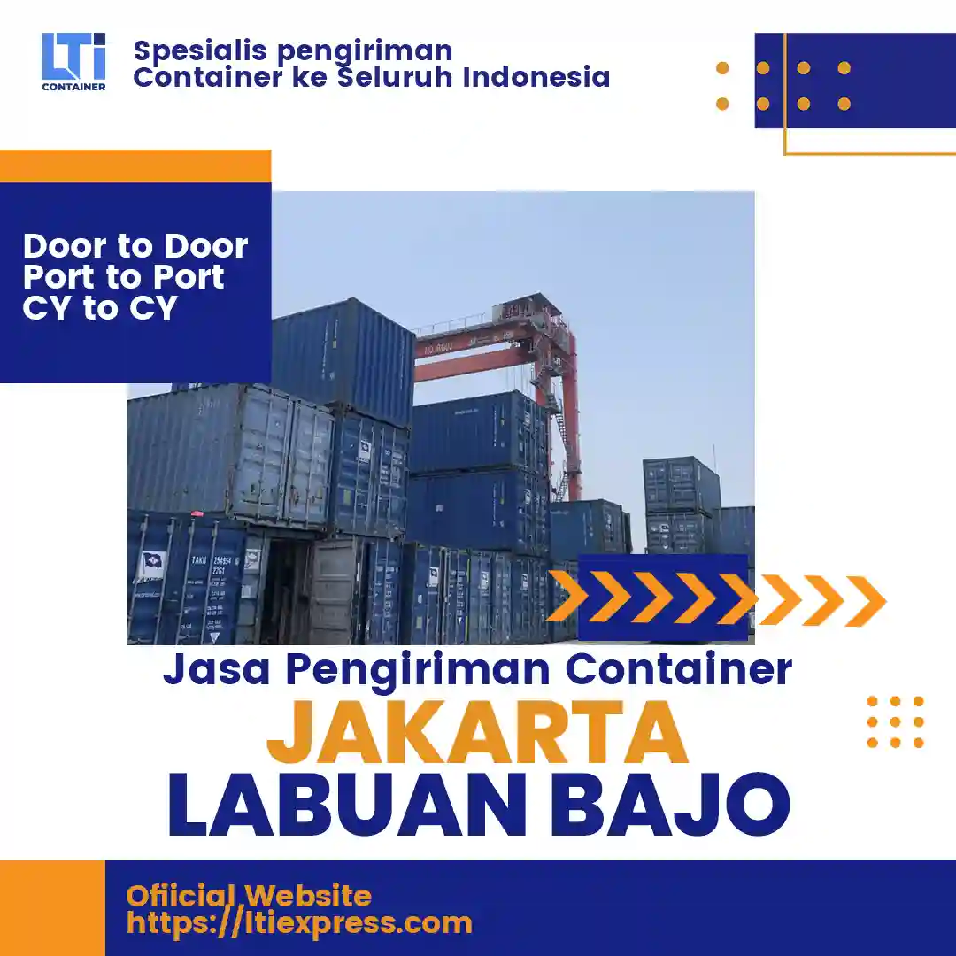 Jasa Pengiriman Container Jakarta Labuan Bajo