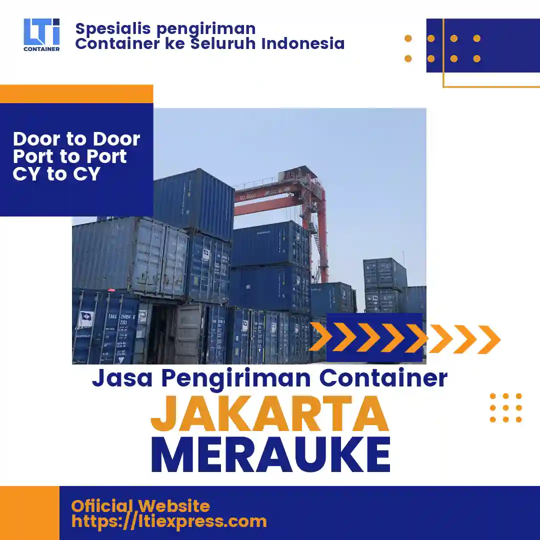 Jasa Pengiriman Container Jakarta Merauke