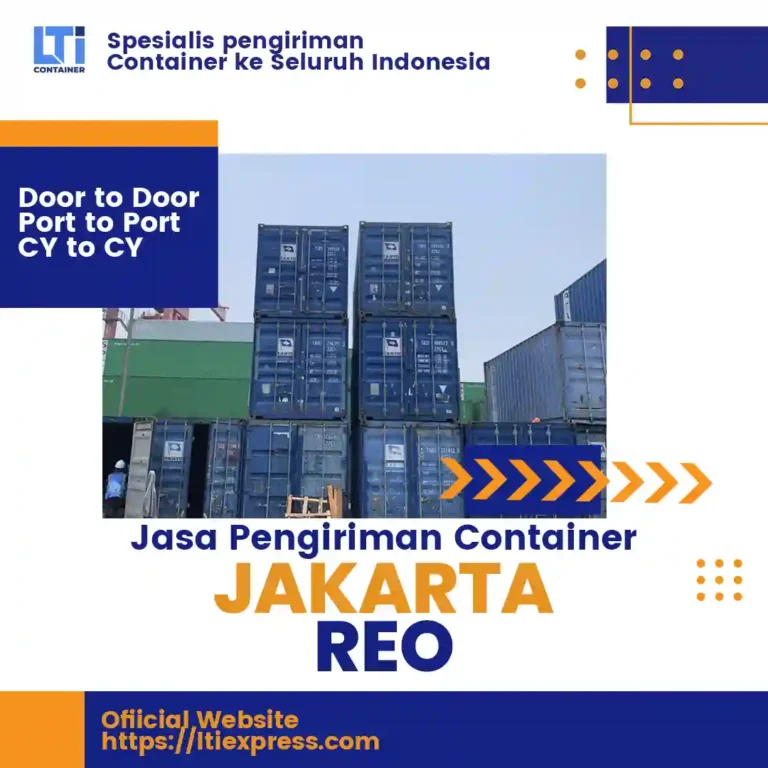 Jasa Pengiriman Container Jakarta Reo
