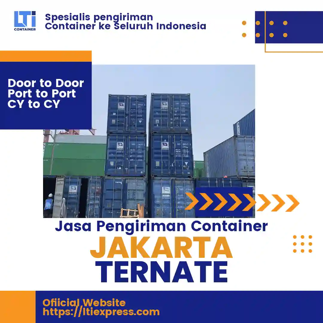 Jasa Pengiriman Container Jakarta Ternate