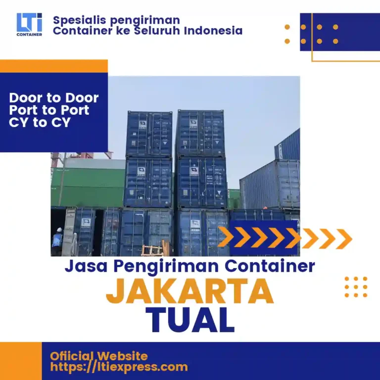 Jasa Pengiriman Container Jakarta Tual