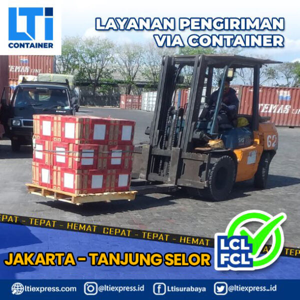 pengiriman container Jakarta Tanjung Selor