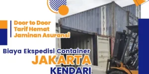 biaya ekspedisi container jakarta kendari