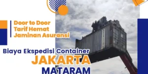 biaya ekspedisi container jakarta mataram