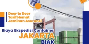 biaya ekspedisi container jakarta merauke