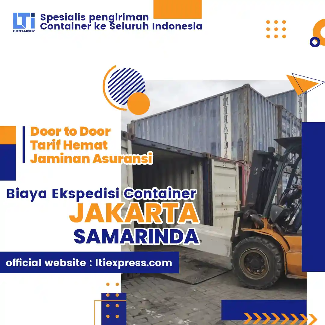 biaya ekspedisi container jakarta samarinda