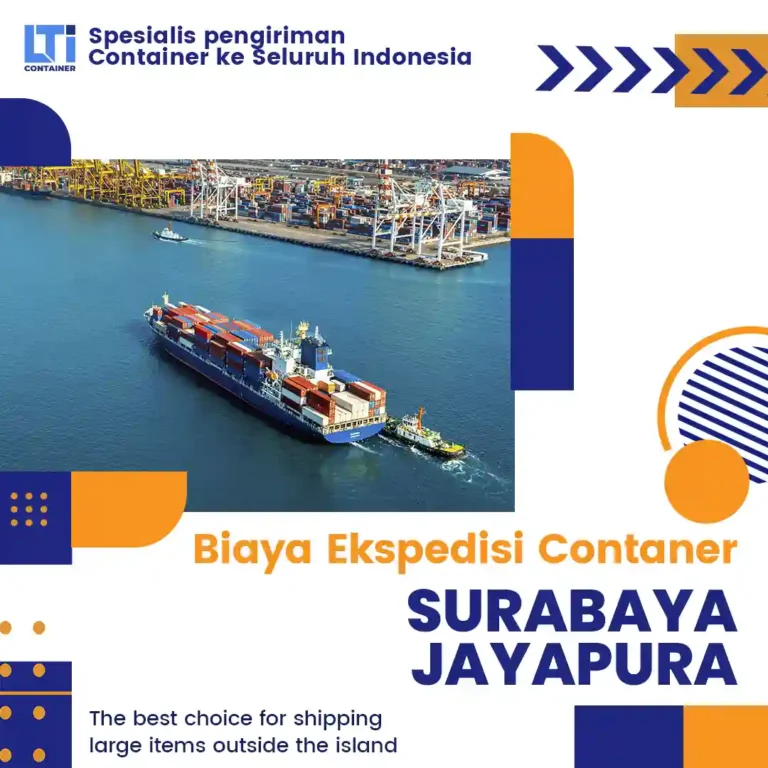 biaya ekspedisi container surabaya jayapura