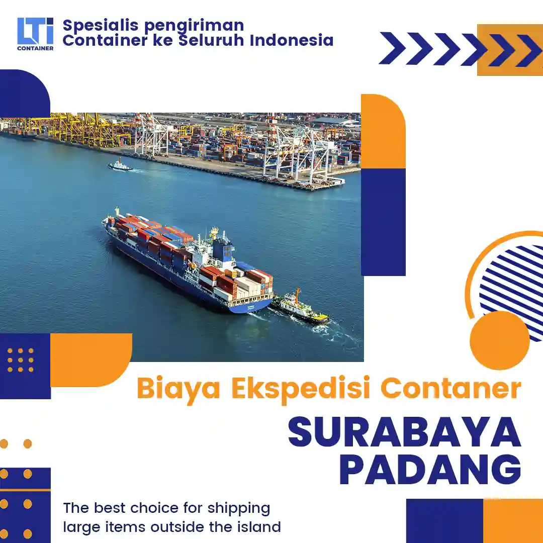biaya ekspedisi container surabaya padang