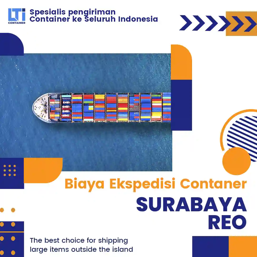biaya ekspedisi container surabaya reo