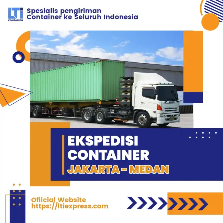 ekspedisi container jakarta medan