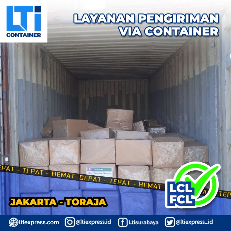 pengiriman container Jakarta Tanjung Redeb