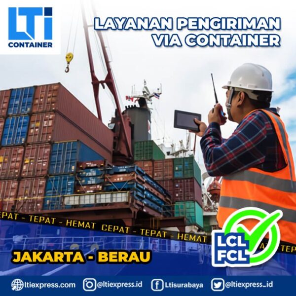biaya ekspedisi container Jakarta Berau