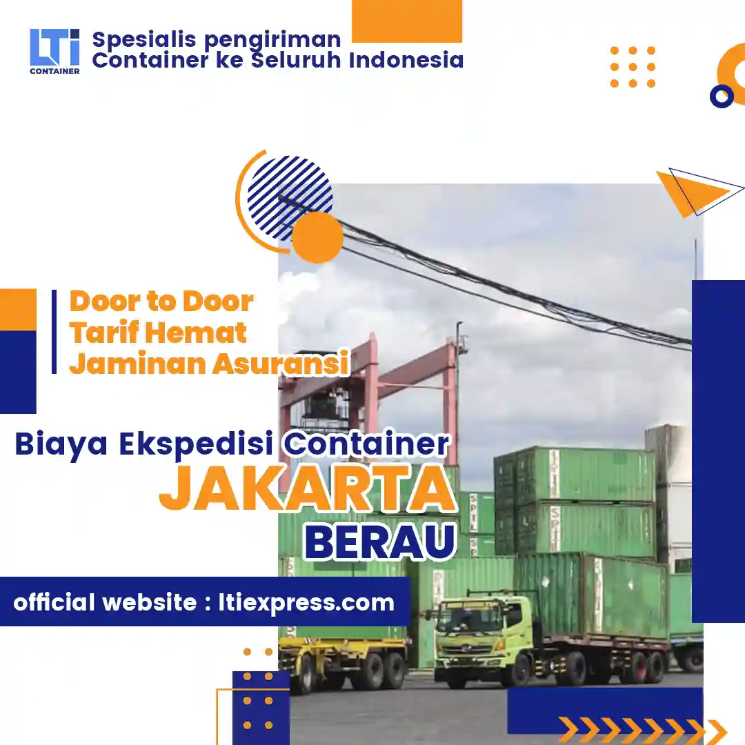 biaya ekspedisi container jakarta berau