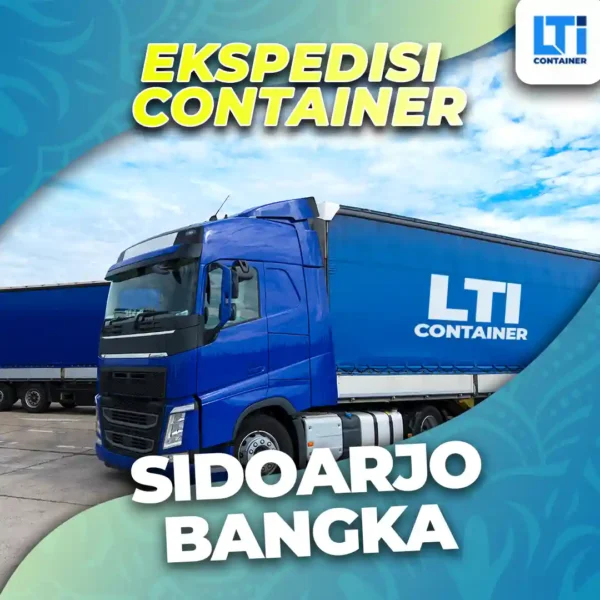 Ekspedisi Container Sidoarjo Bangka