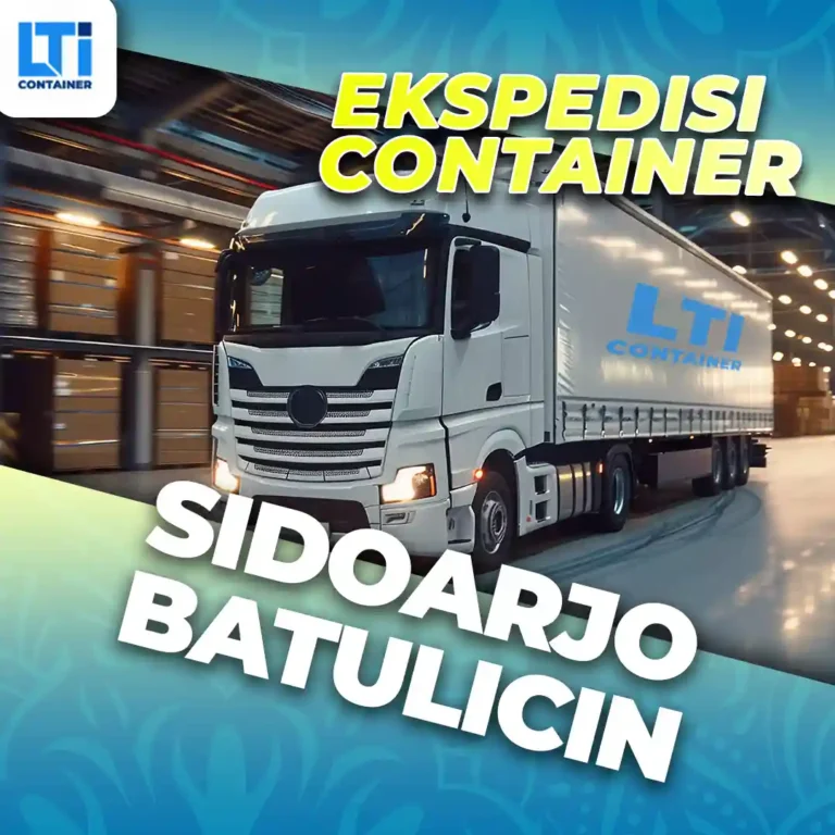 Ekspedisi Container Sidoarjo Batulicin