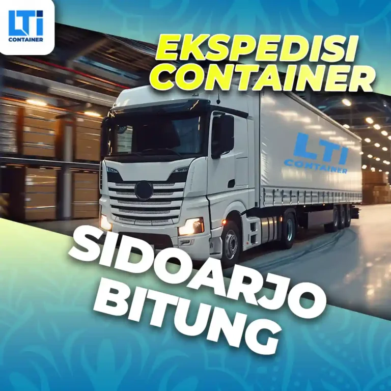 Ekspedisi Container Sidoarjo Bitung
