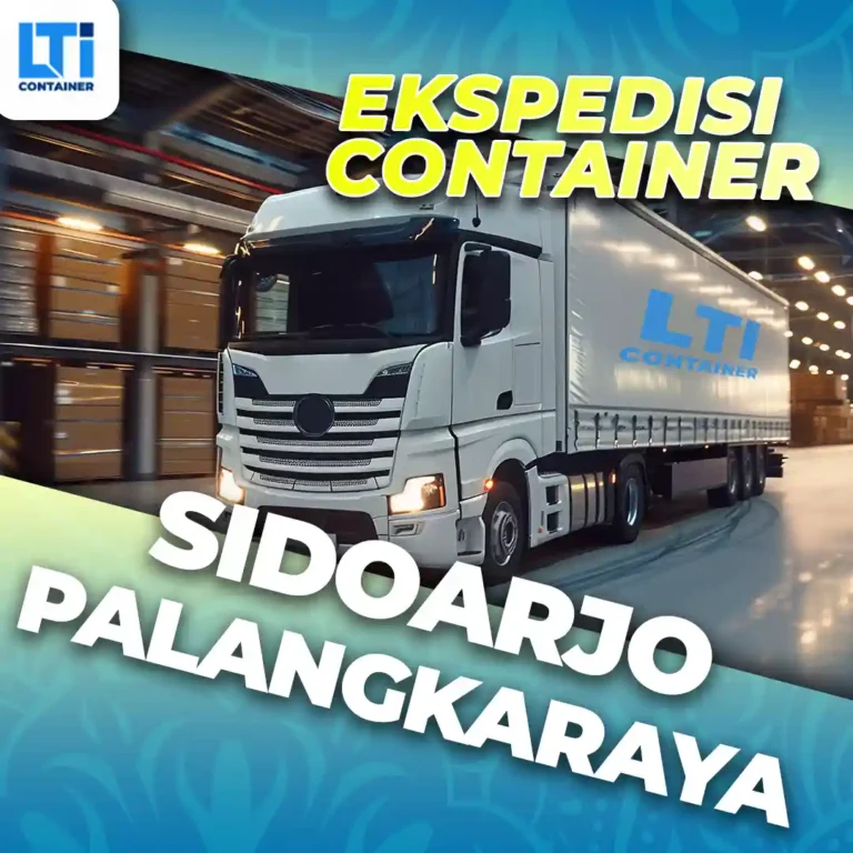 Ekspedisi Container Sidoarjo Palangkaraya