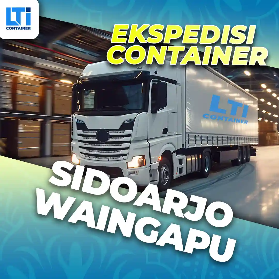 Ekspedisi Container Sidoarjo Waingapu