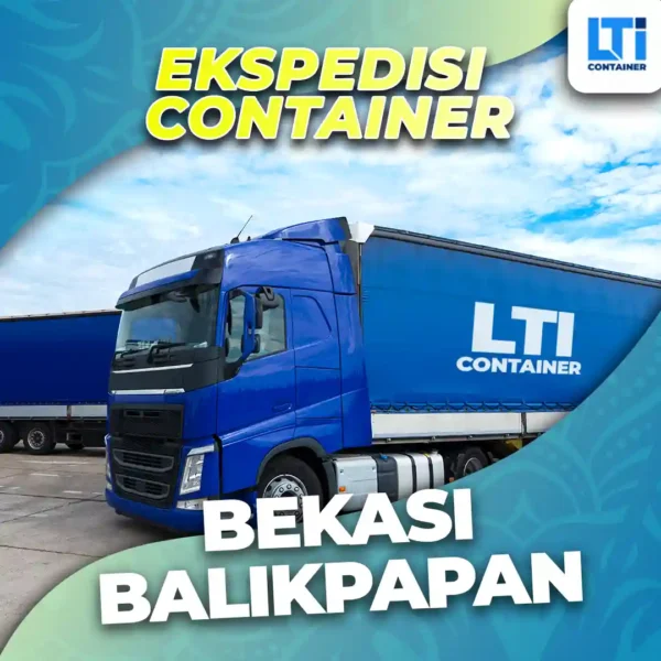 ekspedisi container bekasi balikpapan