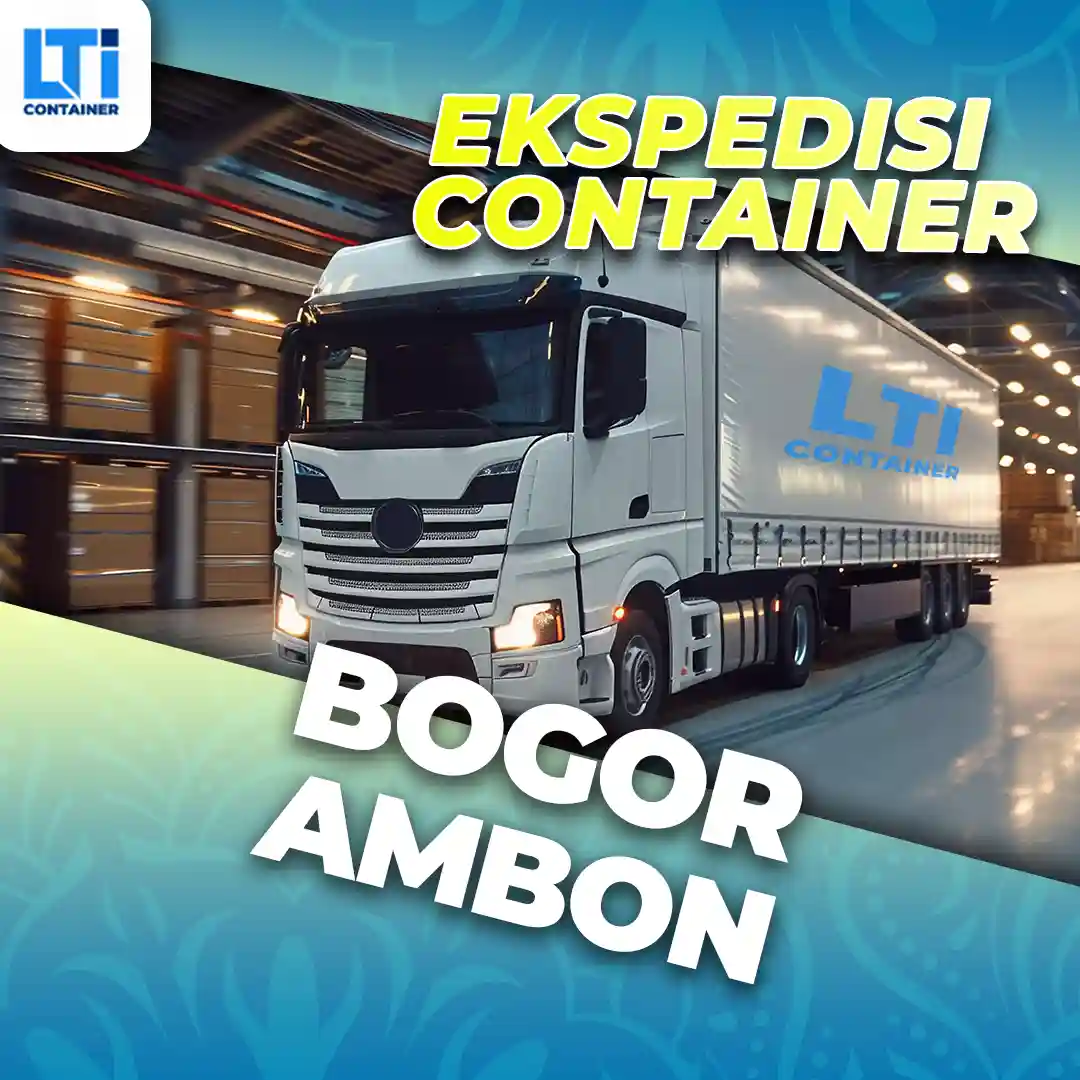 ekspedisi container bogor ambon