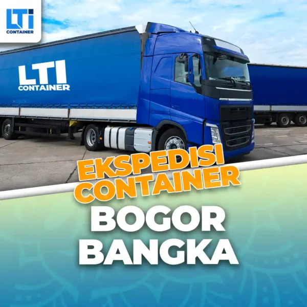 ekspedisi container bogor bangka