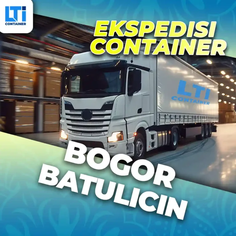 ekspedisi container bogor batulicin