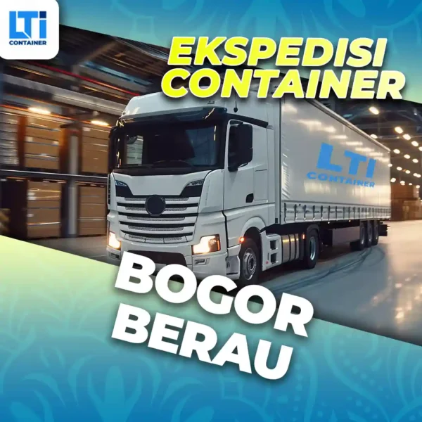 ekspedisi container bogor berau