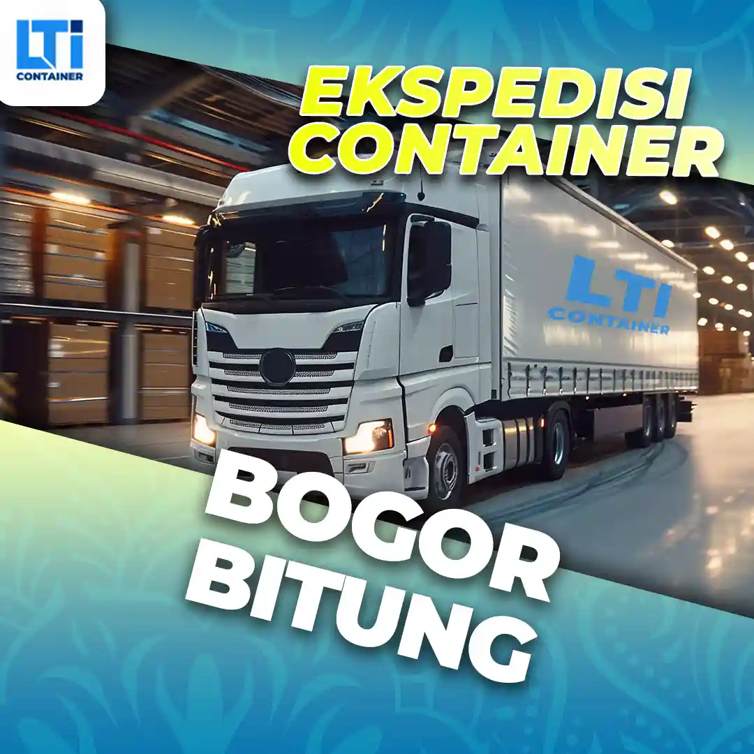 ekspedisi container bogor bitung